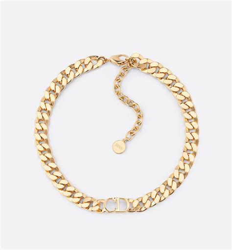 dior danseuse etoile choker necklace gold finish|Dior gold choker .